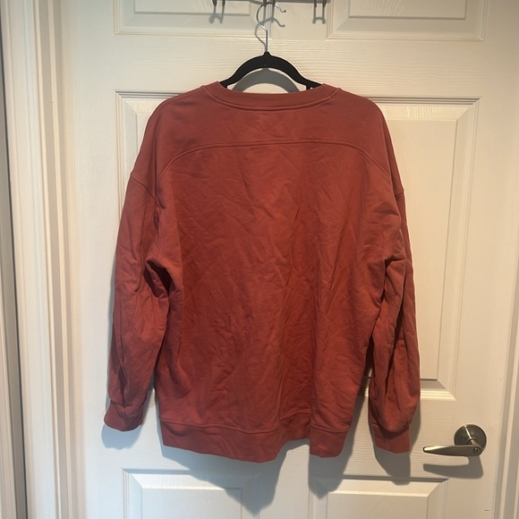Lululemon Perfectly Oversized Crew Soft Cranberry - Picture 4 of 8